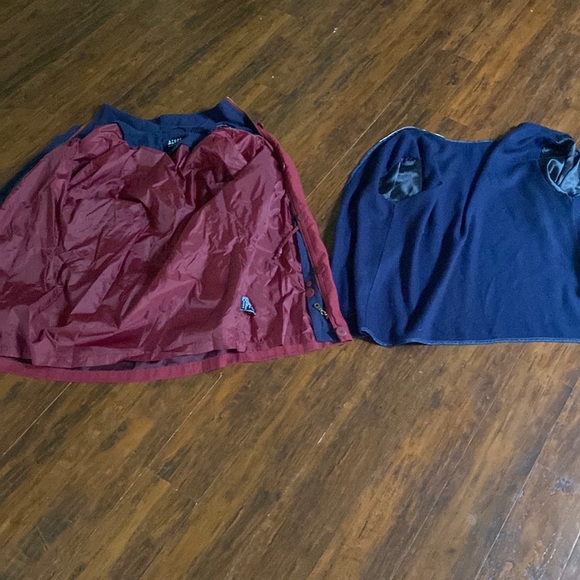 Aeros By Kristen Blake Burgundy Coat w/ Removanble Hood & Inner Liner Size S - Picture 10 of 12